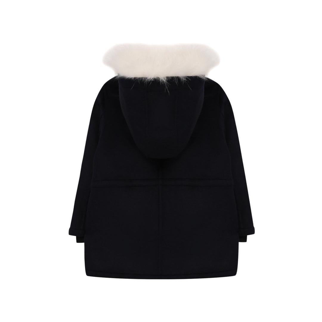 Parka Bambina blu navy