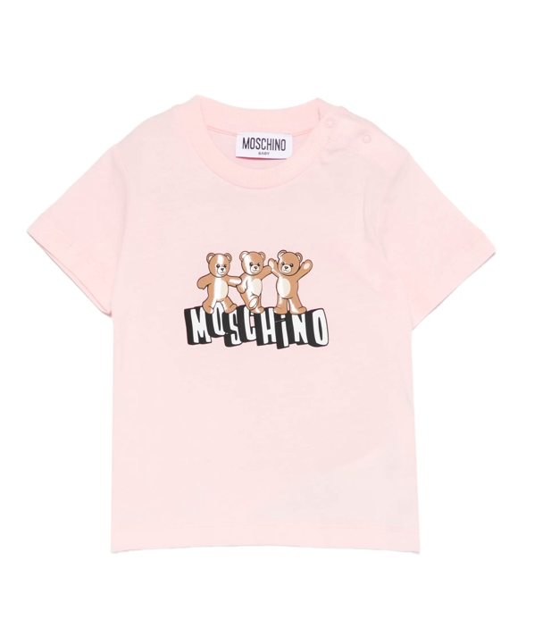 T-shirt per neonati MUM04K LAA17 50209 MOSCHINO 