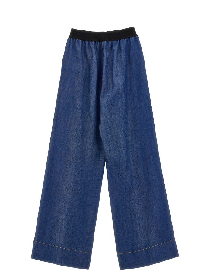 Pantaloni in denim 17F402 6208 0055 MONNALISA 