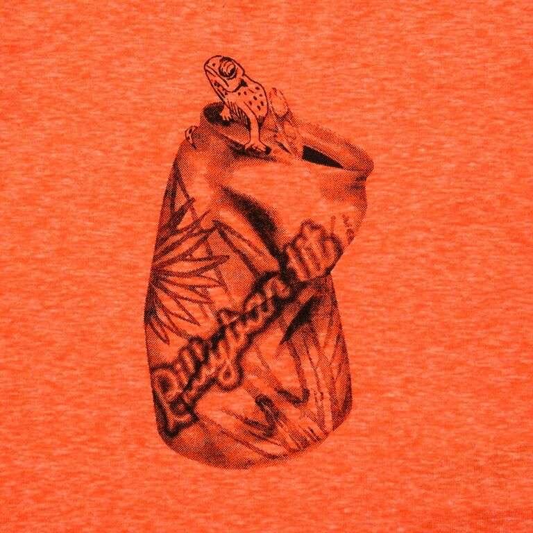 T-shirt maniche corte arancione