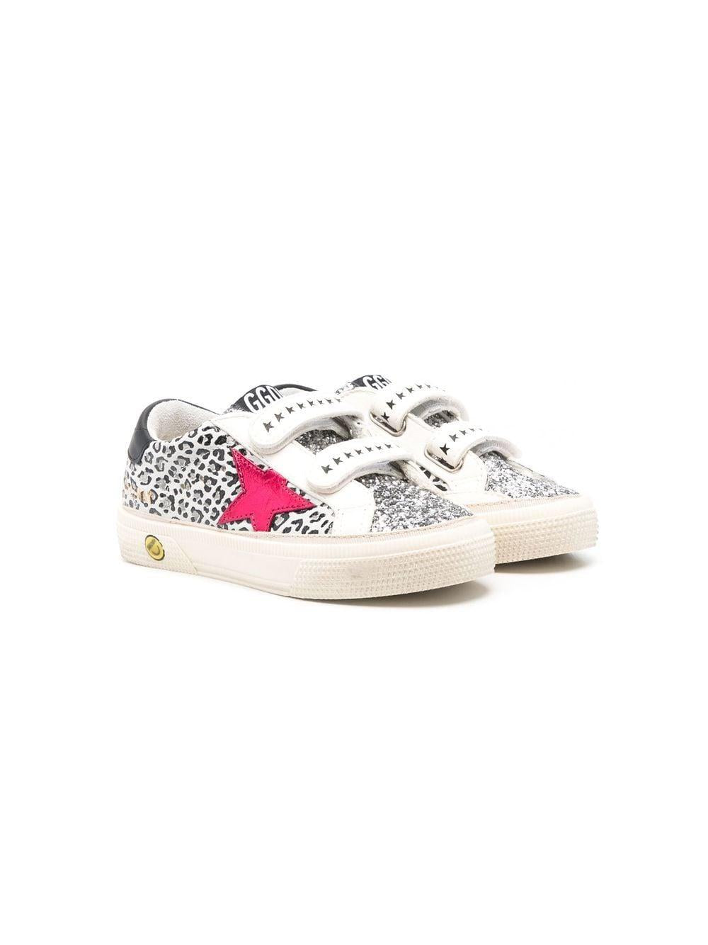 Sneakers con glitter GYF00198 F003290 81796 GOLDEN GOOSE 