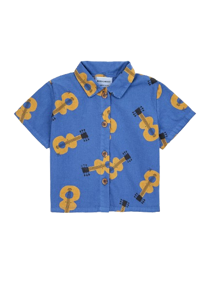 Camicia in tessuto con stampa 124AB019 MULTICOLORE BOBO CHOSES 