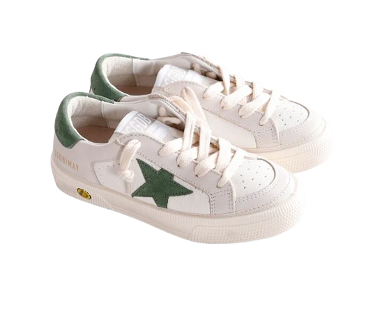 MAY WITH DOUBLE QUARTER AND TOE NAPPA AND LEATHER UPPER SUEDE STAR AND HEEL GTF00495 F007441 10613 10613 GOLDEN GOOSE 