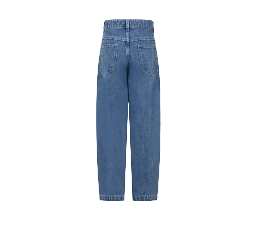 Jeans blu per bambini con logo