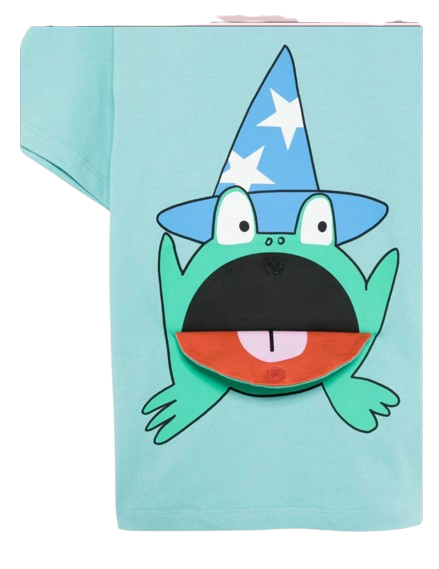 T-shirt azzurra