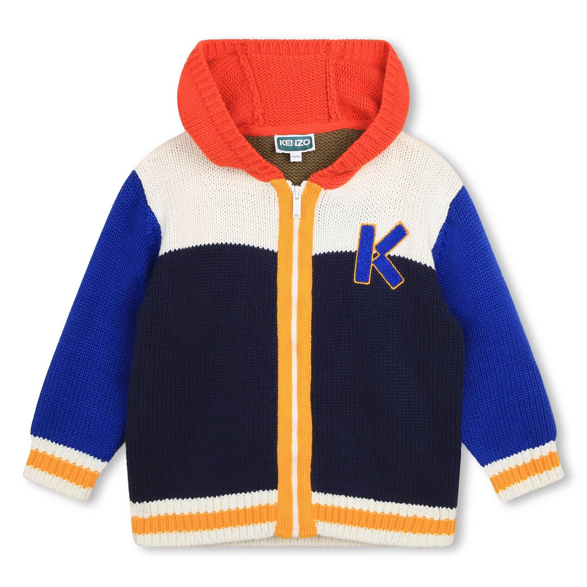Cardigan con ricamo