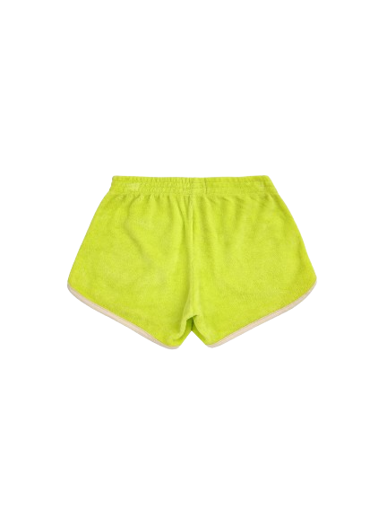 Shorts in spugna verde 124AC065 MULTICOLORE BOBO CHOSES 