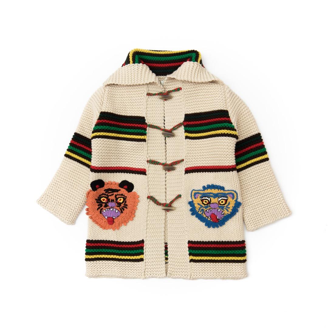 Cardigan avorio bambino.