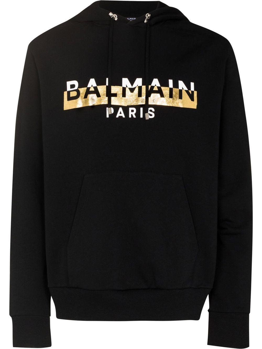 Felpa con logo 6R4O00 Z0081 930 BALMAIN 