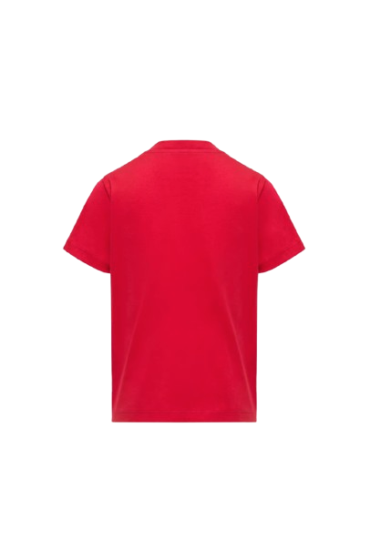 T-shirt logata in cotone L1954 8C00010 89AFV 455 MONCLER 
