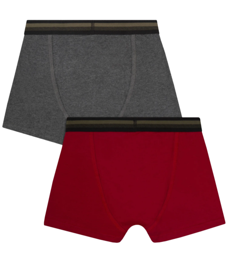 Set di 2 boxer con stampa