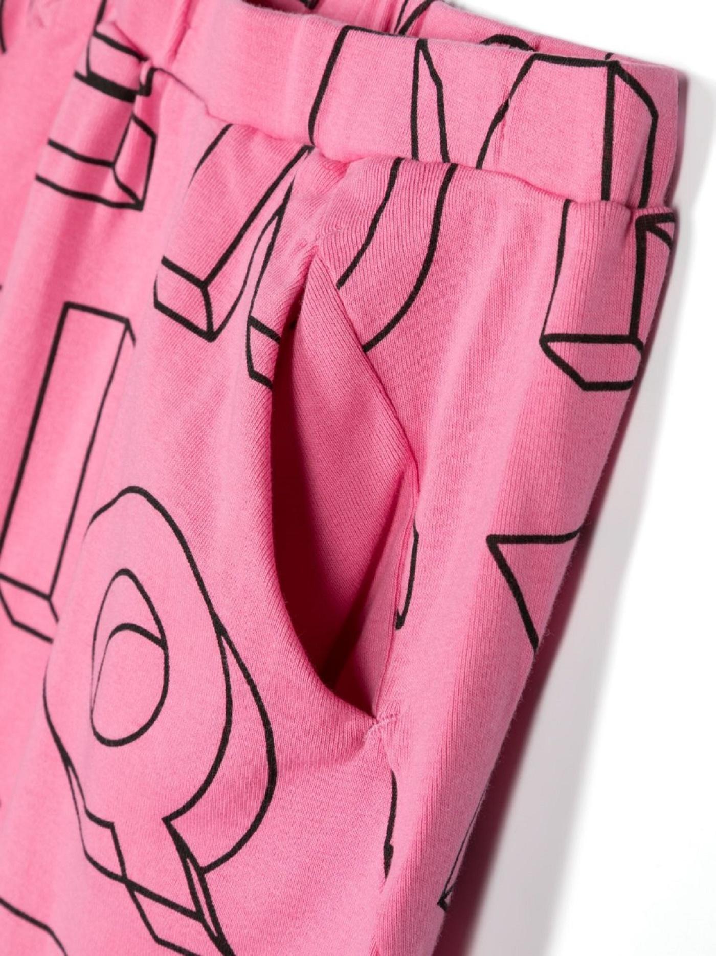 Tuta sportiva con stampa all-over NU3793 PINK NUNUNU 