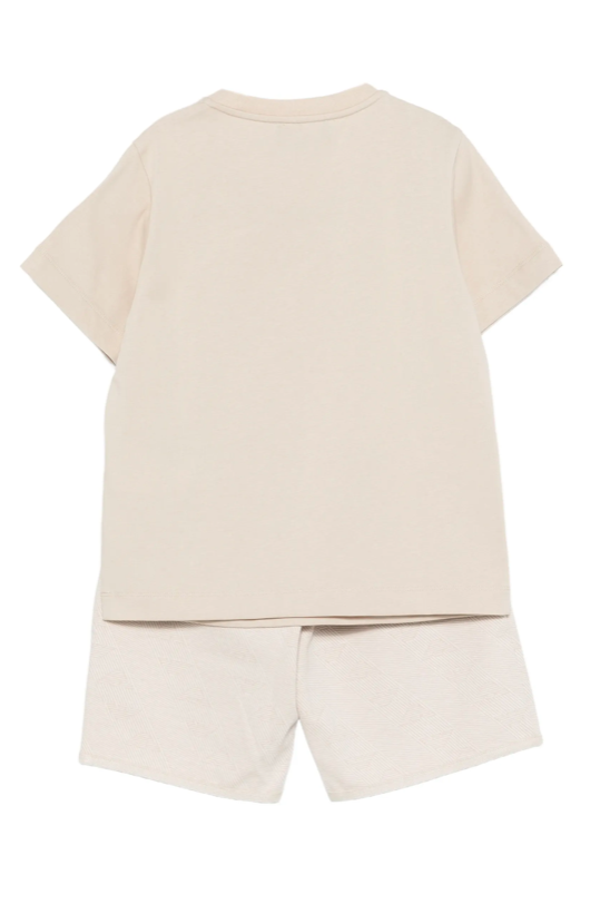 Completo T-shirt e bermuda in jersey EB001621 AF13715 M1399 ARMANI JUNIOR 