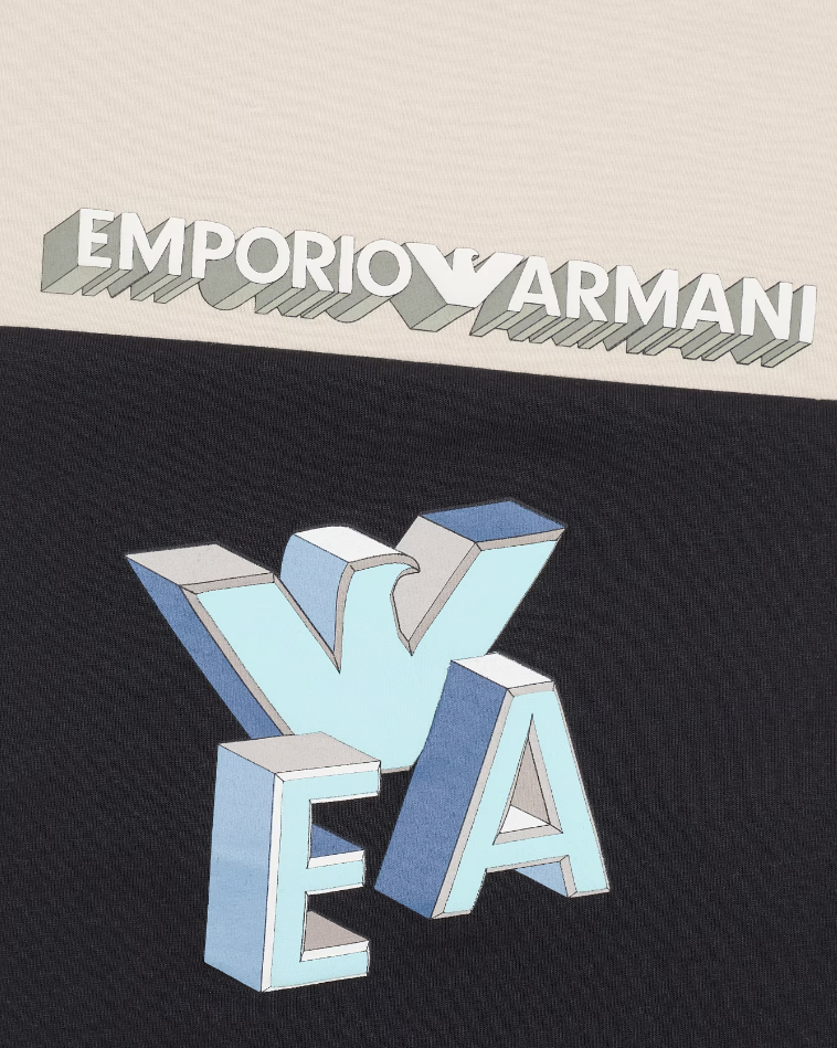 Pack 2 T-shirt con stampa logo ASV
