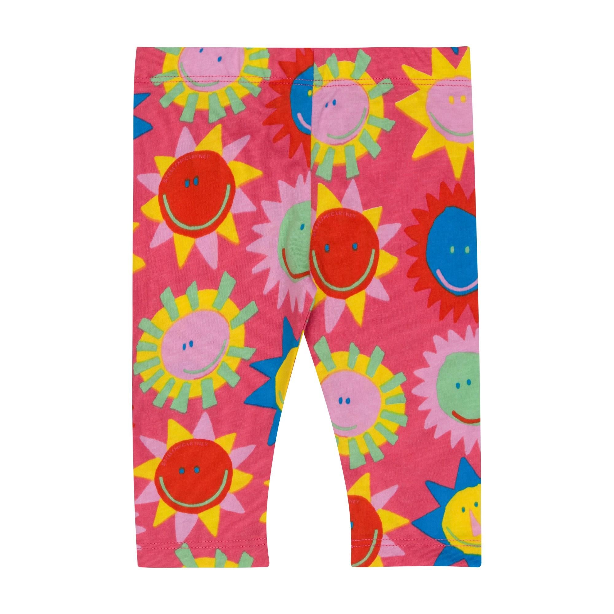 Baby - Leggings in cotone con stampa
