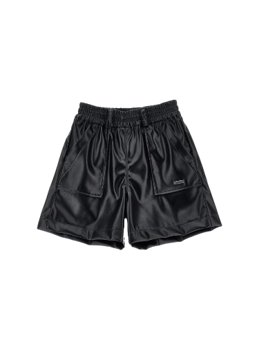Shorts tessuto spalmato