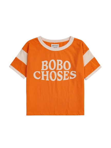 Maglietta Bobo Choses 124AC016 ARANCIO BOBO CHOSES 
