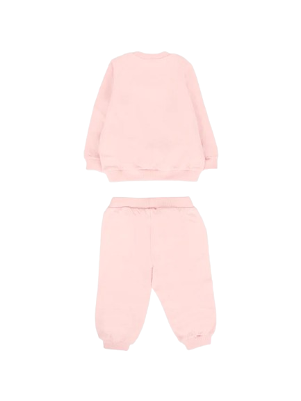 Completo rosa per neonata MMK05E LCA40 50209 MOSCHINO 