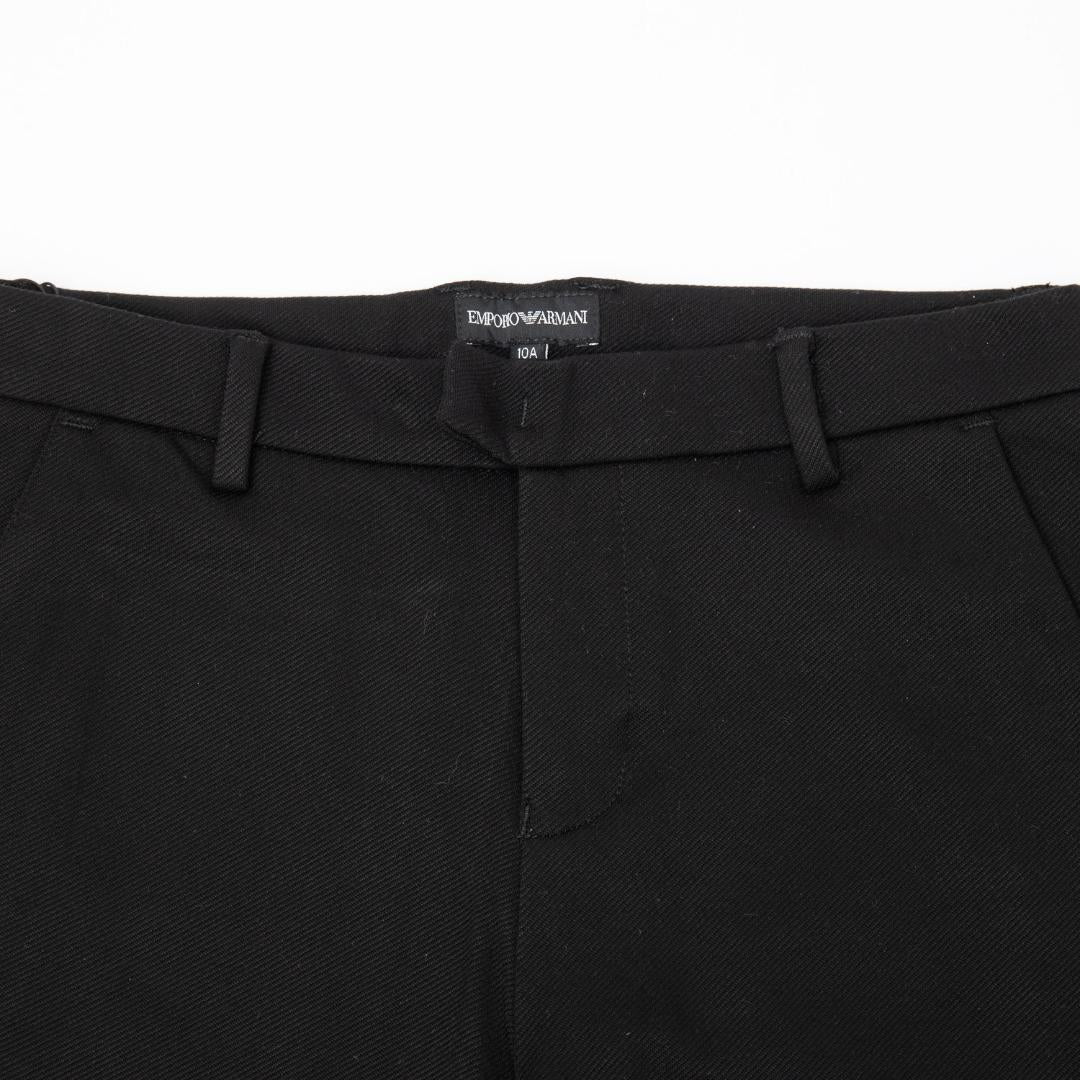 Pantaloni bambino gessati 6G4PJ6 999 ARMANI JUNIOR 