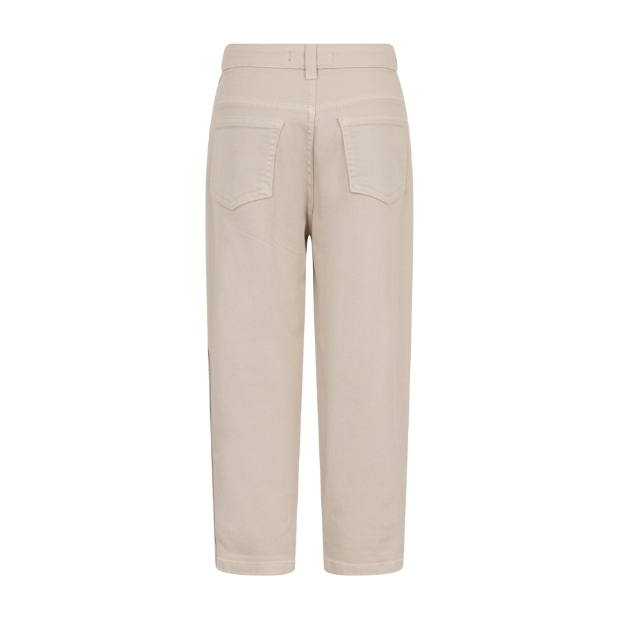 Pantalone con bando logo BX6B70 D0039 107AV BALMAIN 