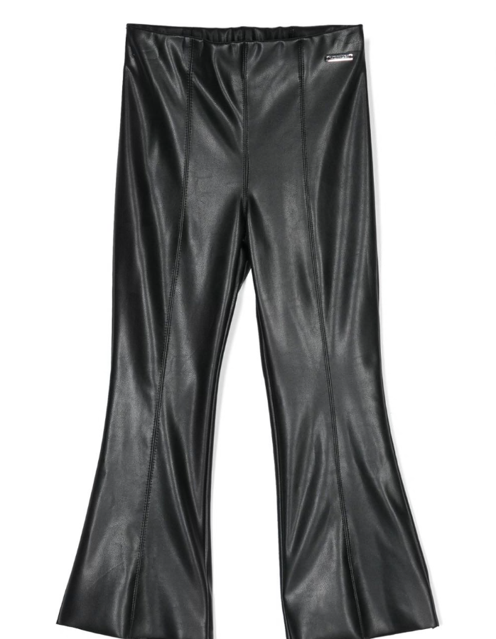 Pantaloni spalmati super stretch