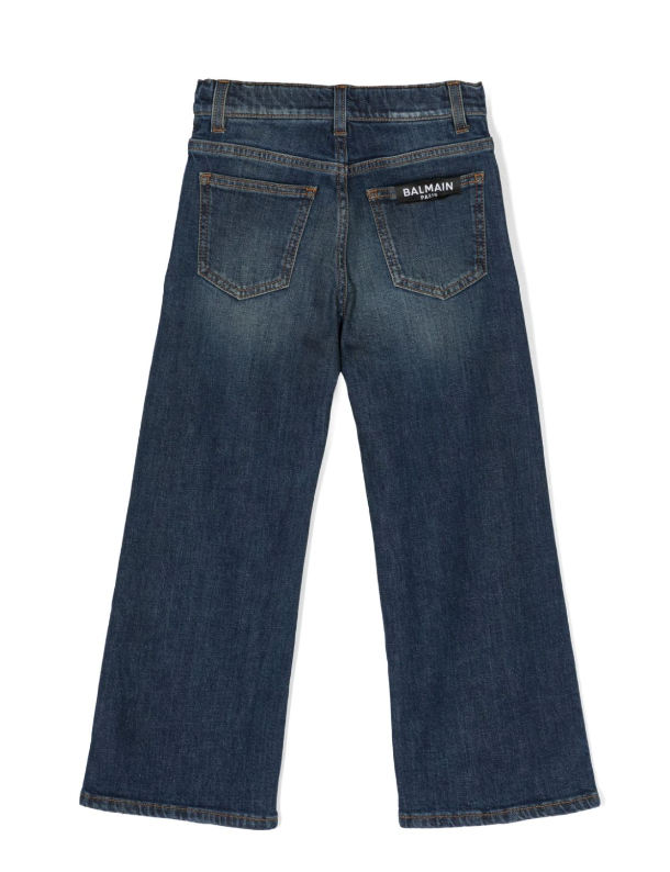 Jeans dritti a vita media