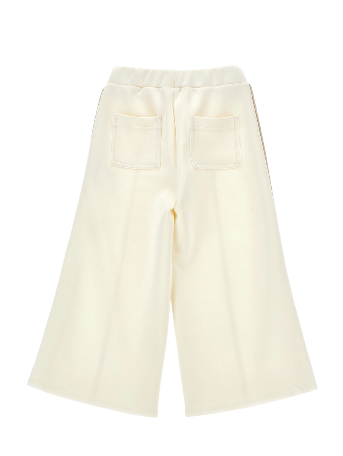 Pantaloni in neoprene jacquard 11F407 6209 0001 MONNALISA 