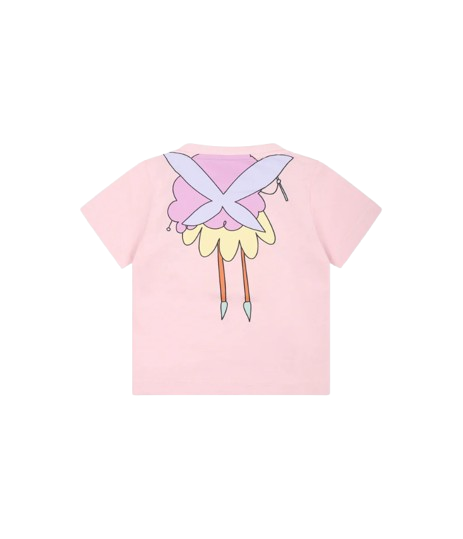 T-shirt rosa per neonata