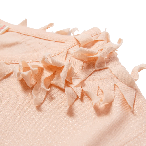 T-shirt con stampa grafica rosa