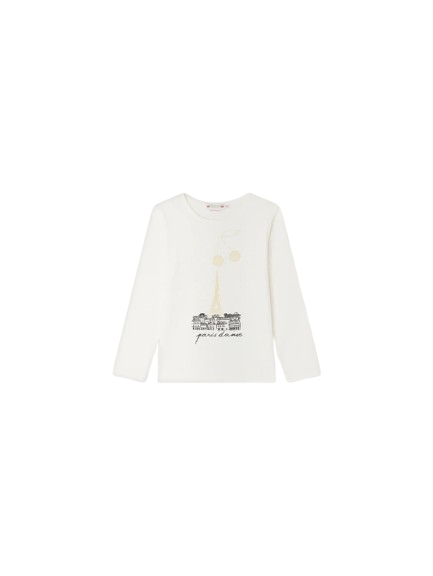 T-SHIRT TIDJIANE W05GTSK00026 102 BONPOINT 
