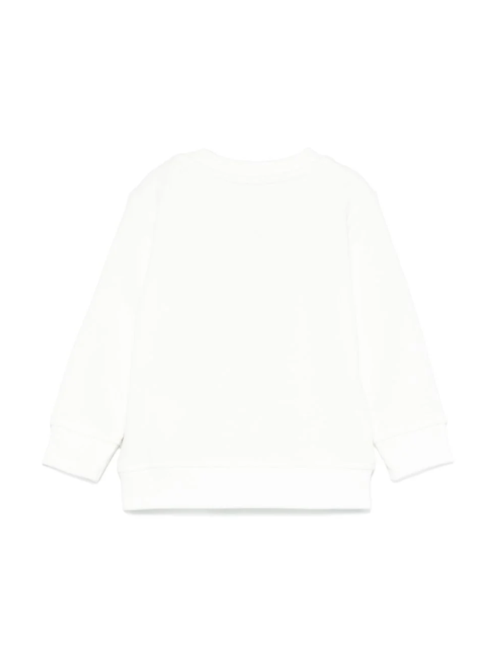 Maglione girocollo con stampa<BR/>