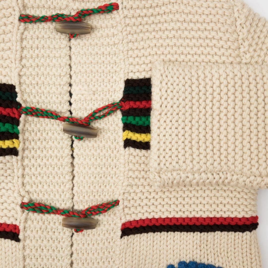 Cardigan avorio bambino.