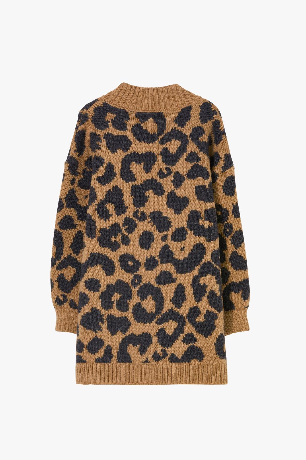 Veste leopardata bambina
