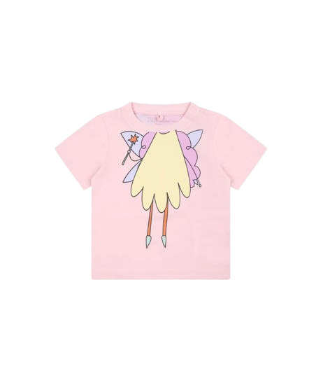 T-shirt rosa per neonata