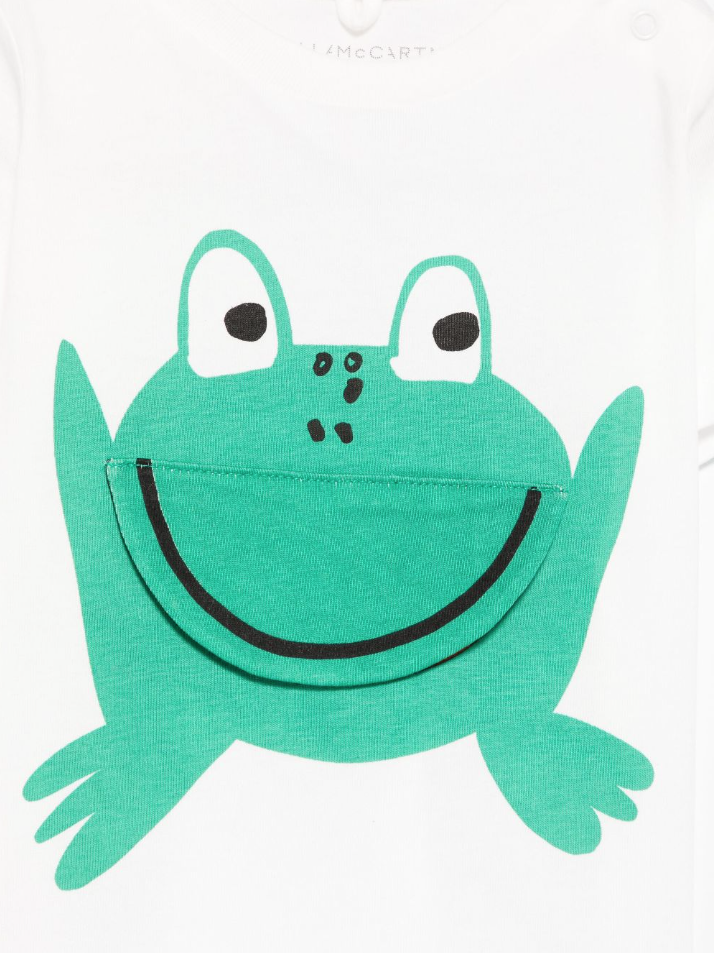 T-shirt bianca con stampa