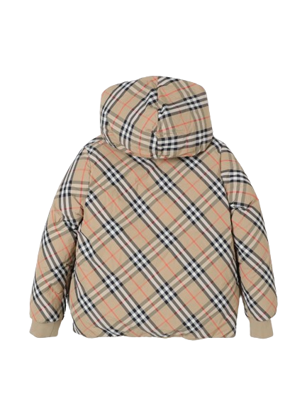Piumino con cappuccio 8092462 B9368 BURBERRY 