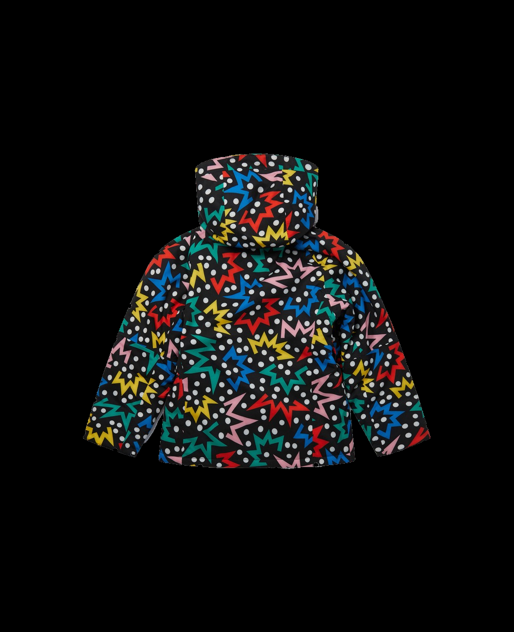 Piumino con stampa Starburst