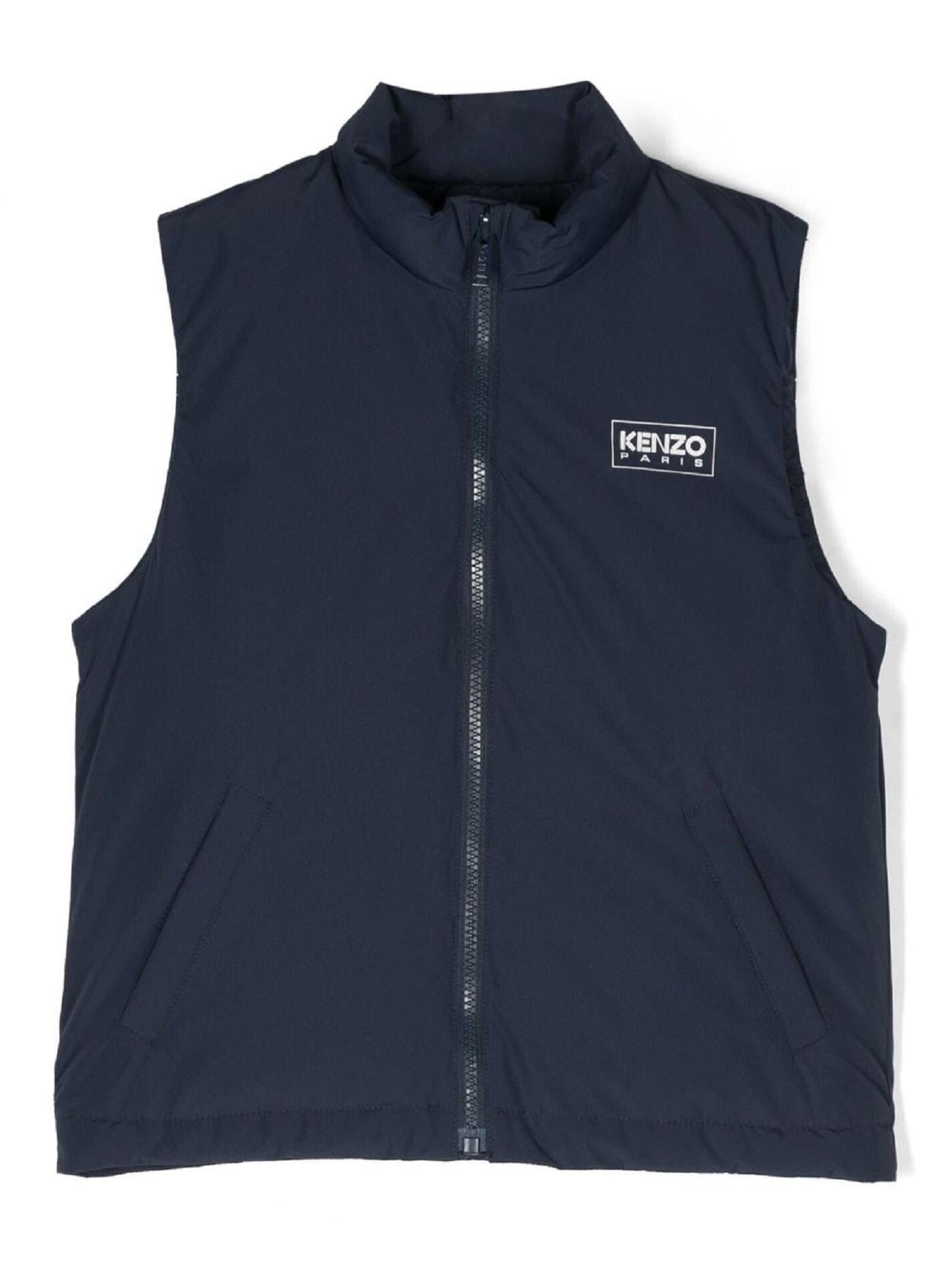 Gilet smanicato con applicazione