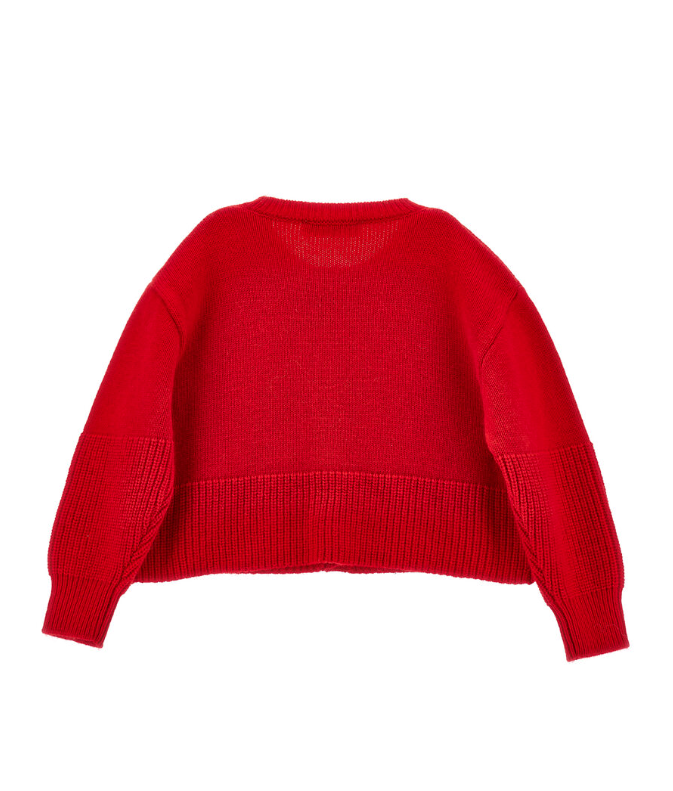 Cardigan motivo cuore 19F801 6061 0043 MONNALISA 