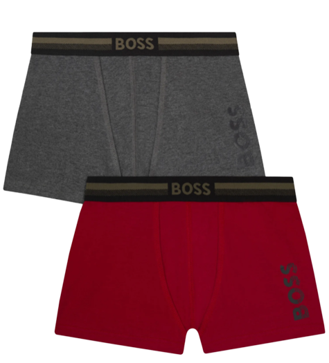 Set di 2 boxer con stampa