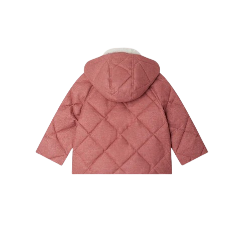 Piumino Janice con collo in pelliccia sintetica W05GOUW00010 029C BONPOINT 