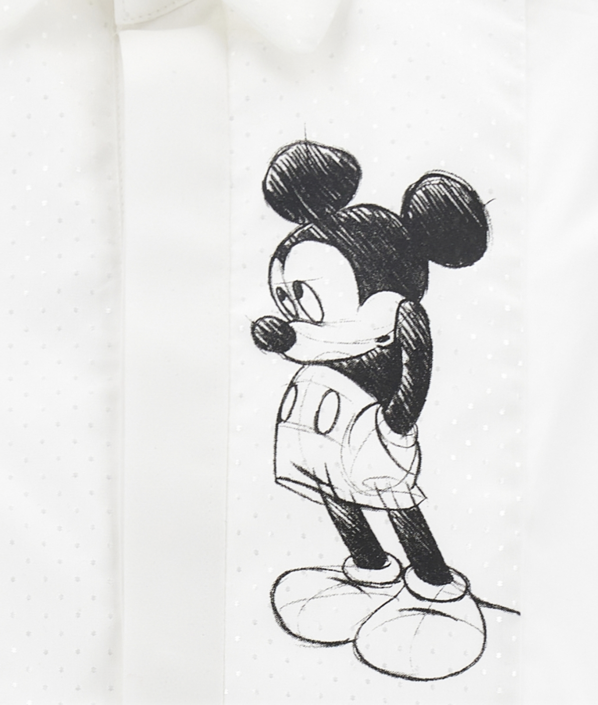 Camicia popeline plastron Topolino