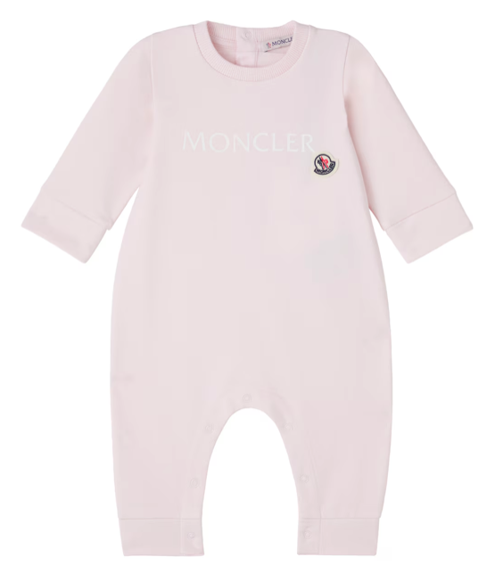Tutina in cotone con logo L1951 8L00004 89B9Y 503 MONCLER 