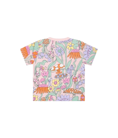 T-shirt rosa per neonata