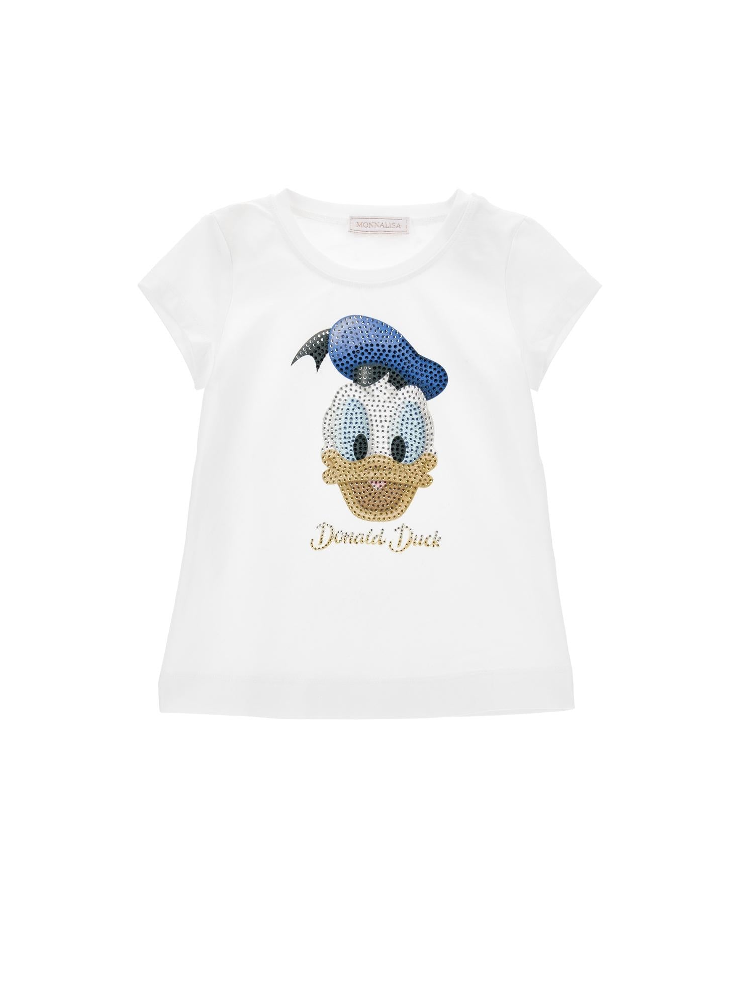 T-shirt Donald Duck strass