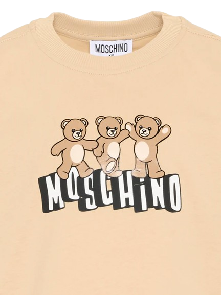 T-shirt per bambini HUM05P LAA23 20829 MOSCHINO 