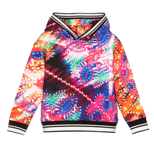 Felpa multicolore bambina.