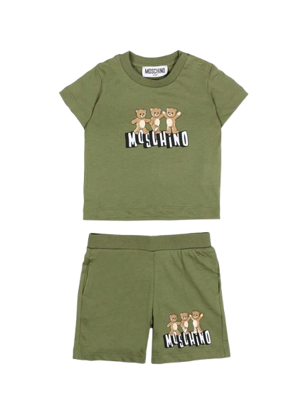 Completo per neonato MXG00M LAA17 30037 MOSCHINO 