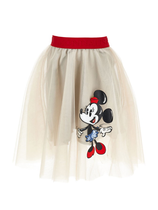 Gonna in tulle di Minnie 11F701 T9945 0003 MONNALISA 