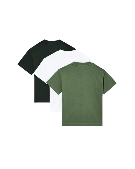 Pack 3 T/shirt in jersey stampa logo EB001319 AF14503 M7053 ARMANI JUNIOR 